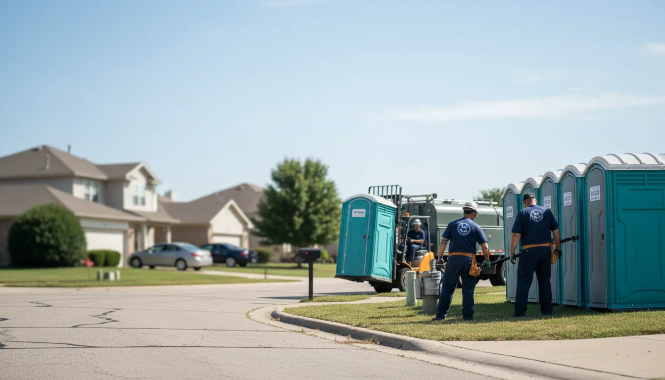 Porta Potty Rental in Farmington, MO near me